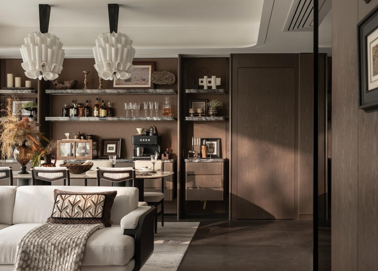 金秋设计 | 重庆永川万科城119㎡户型样板间-2