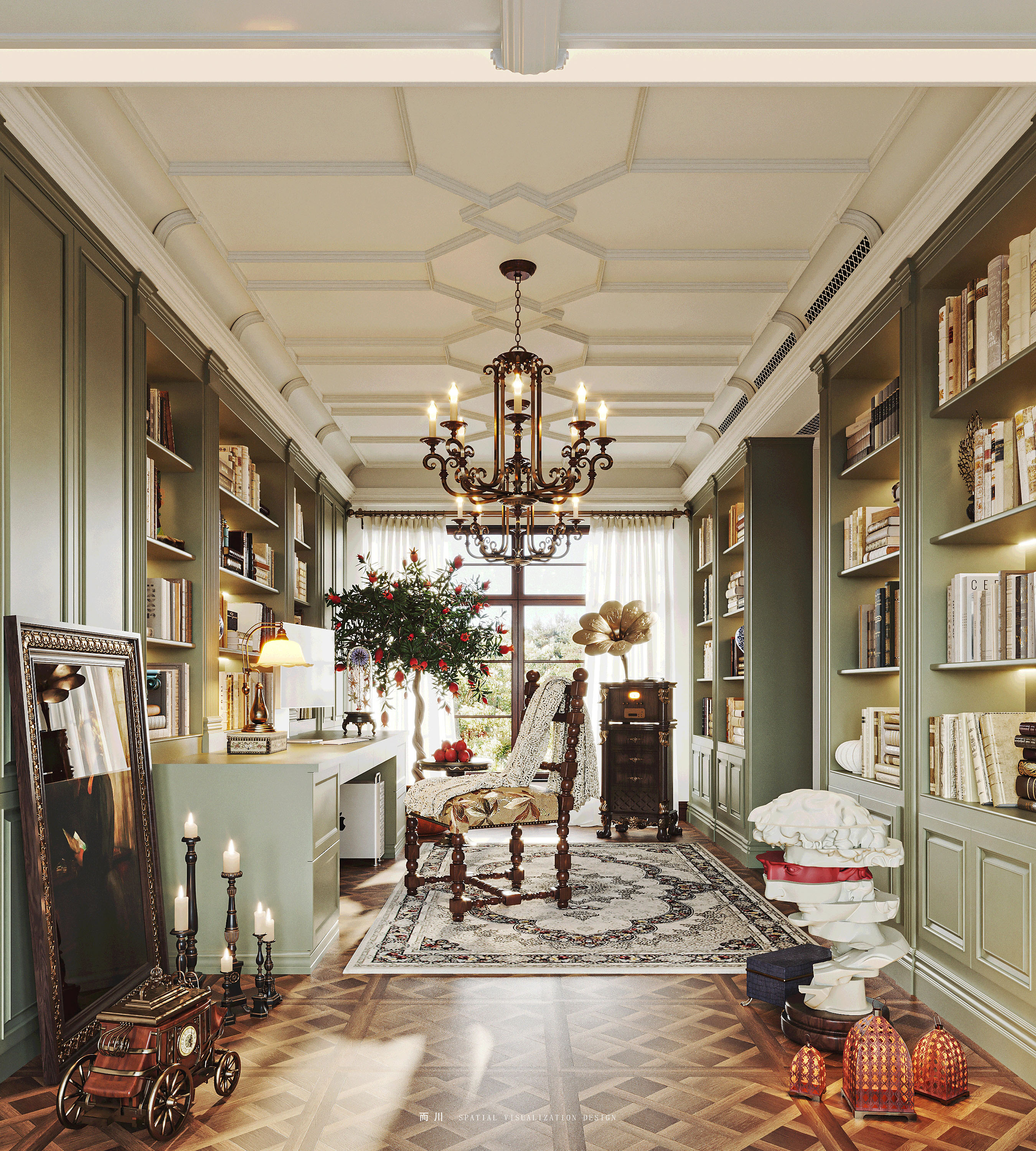 美式复古（壹）丨魔方空间设计-44