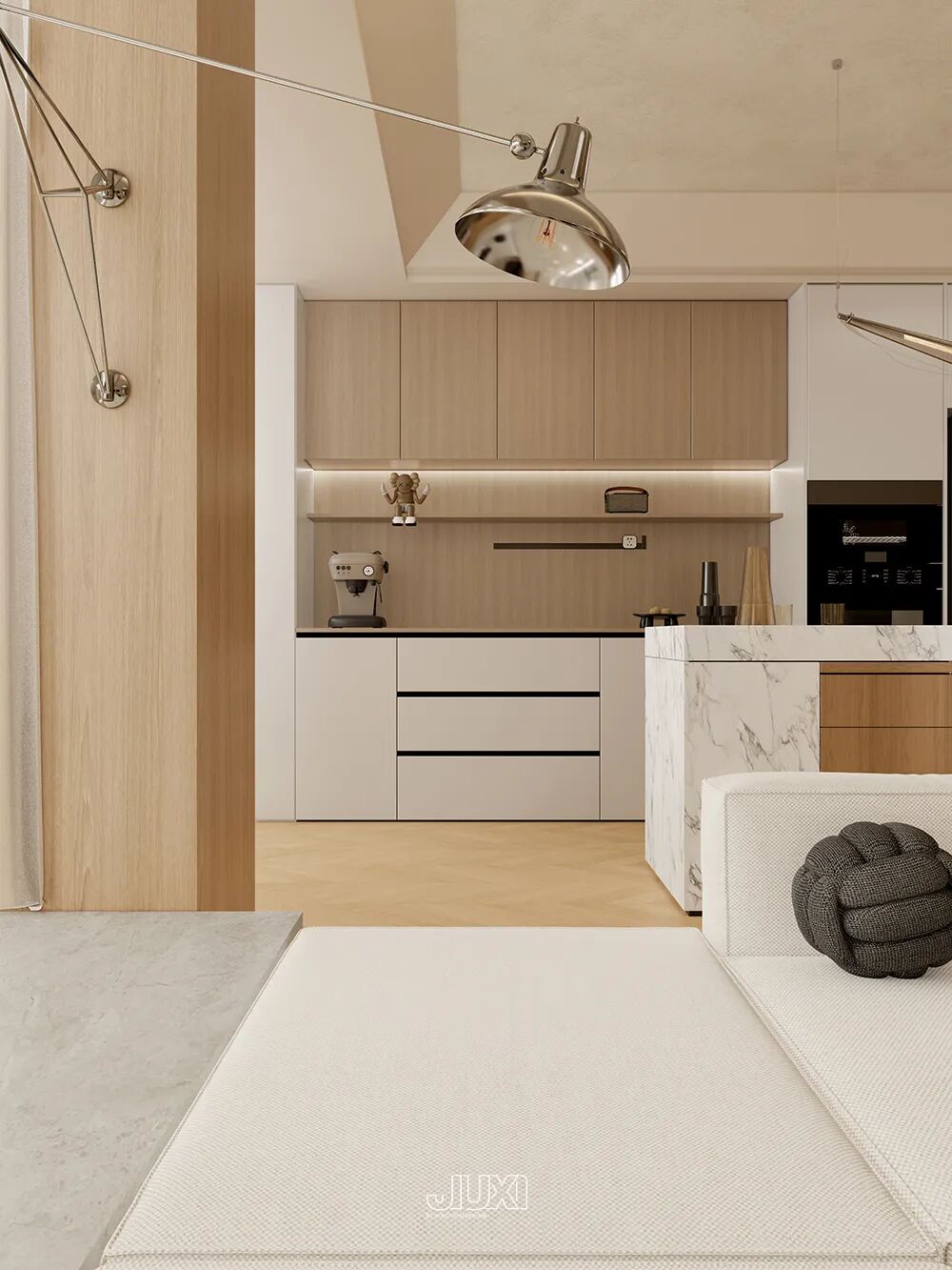 「设计分享」被简约原木硬控了，自然+极简=家的高级命格-59