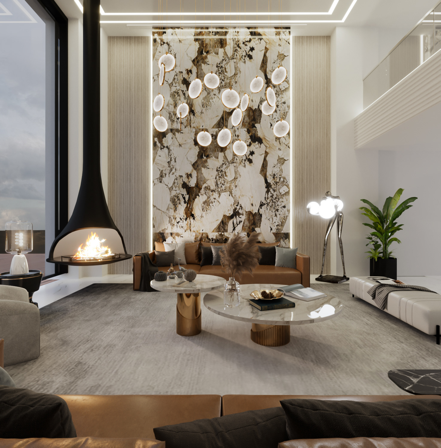 客厅设计丨TunisiaTunis丨Freelance-4