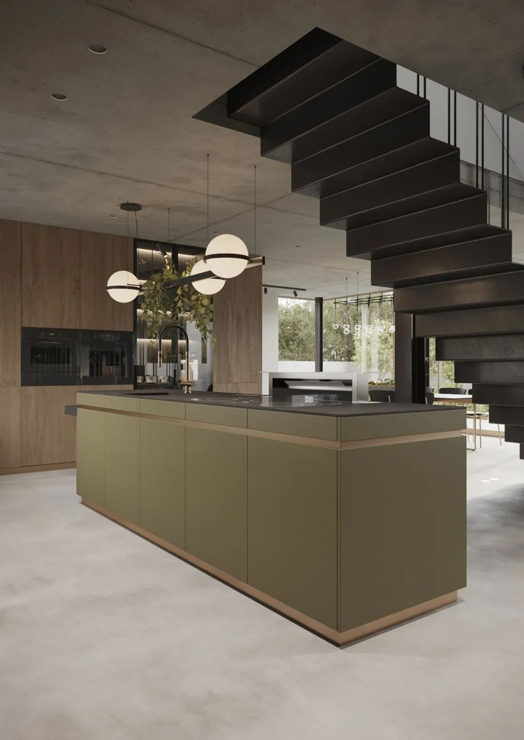 德国三层住宅的清新惬意设计丨DENEW studio-48