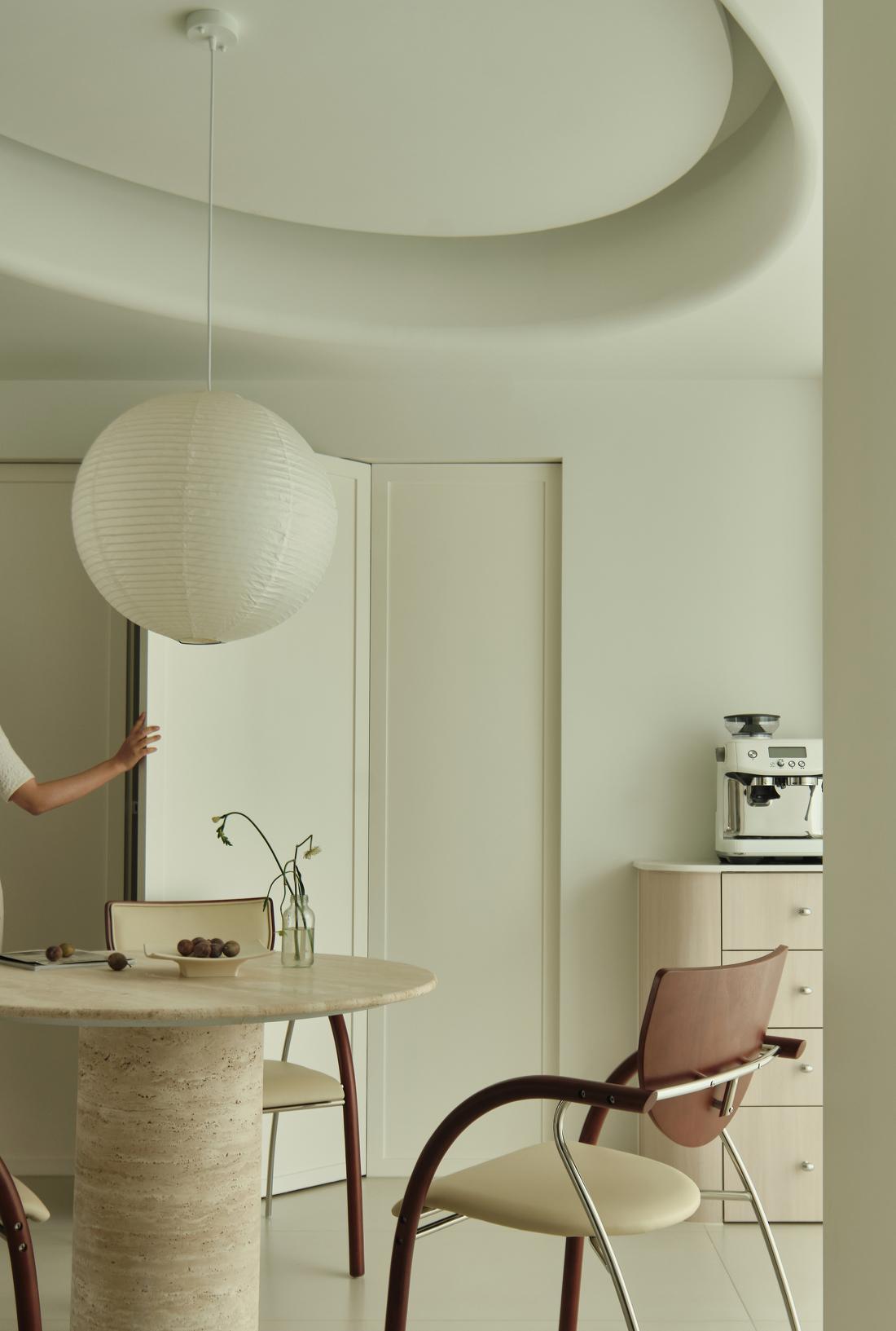 奶油系轻复古装修丨中国南京-7