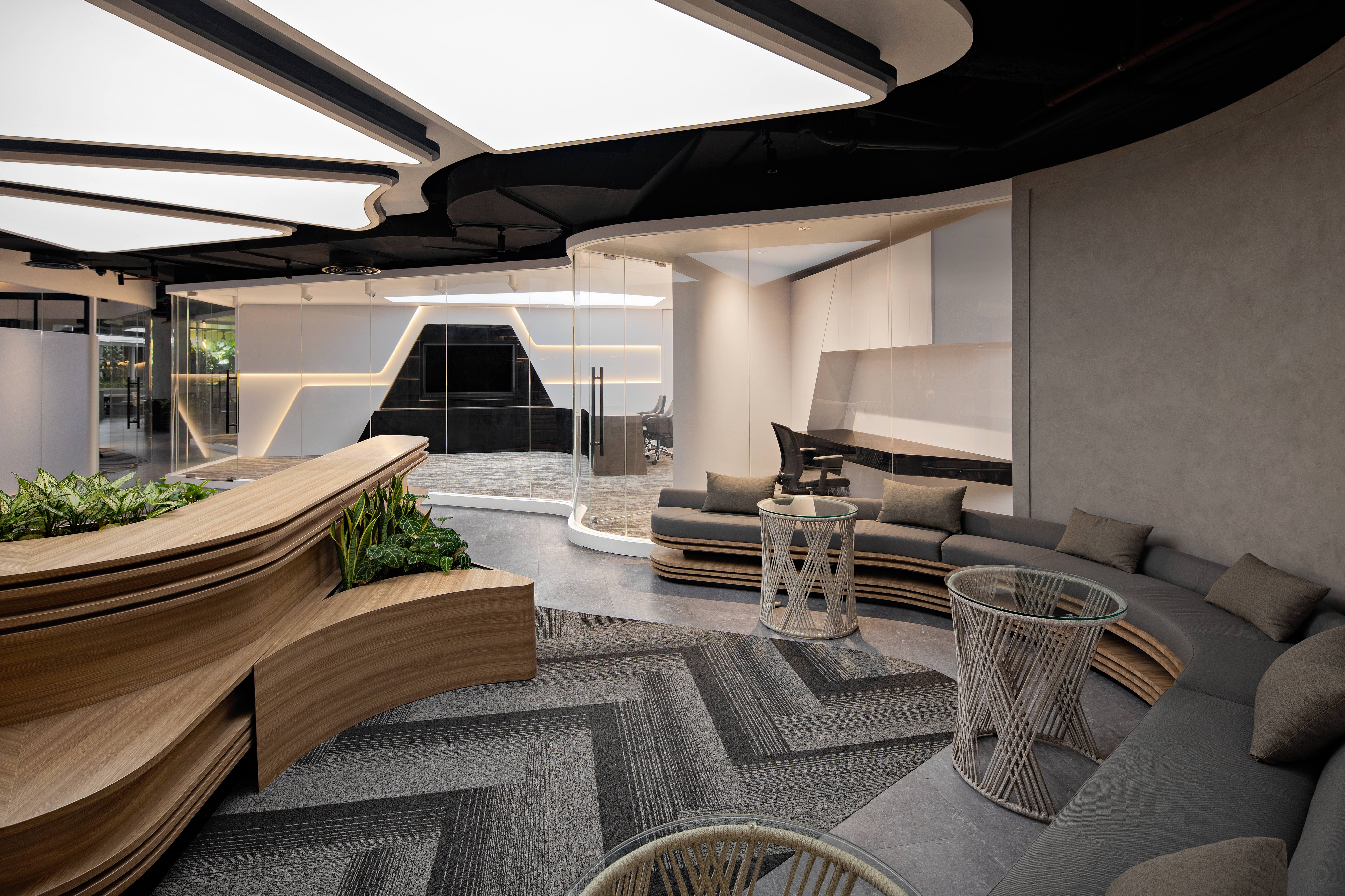 SAHAM RAKYAT 室内办公室丨印度丨Angkasa Architects-19