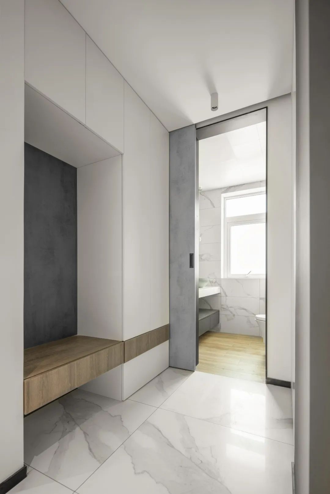 上海 180㎡空中别墅，温暖极简主义打造超美阳光房-15