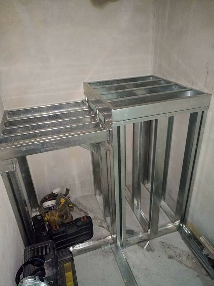 轻钢结构楼梯建造项目-11