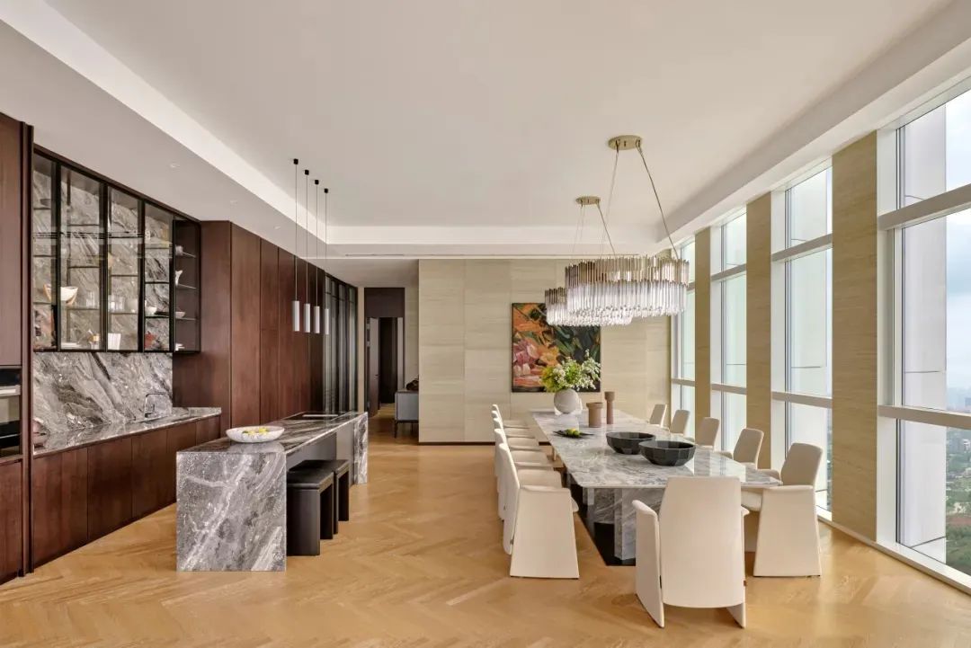 【大师新作】SCDA曾仕乾  成都地标豪宅「LA CADIERE天际」650 SKY HOME ，在云端探索奢华的尺度!-24