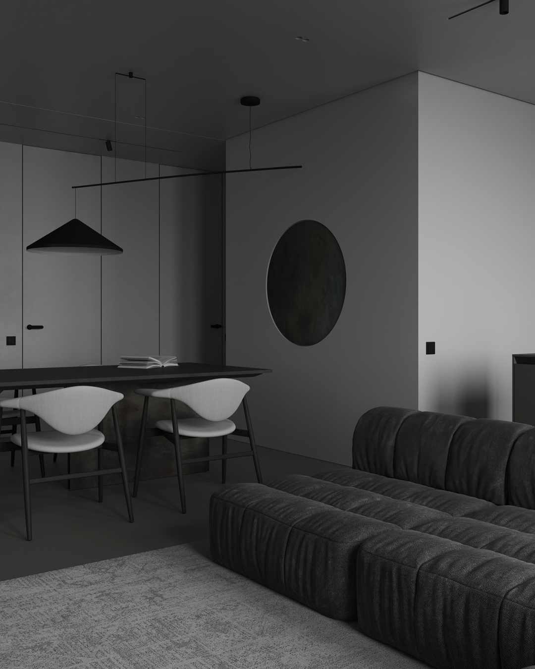 简约轻奢大平层丨澳大利亚丨Diana Stoieva-63