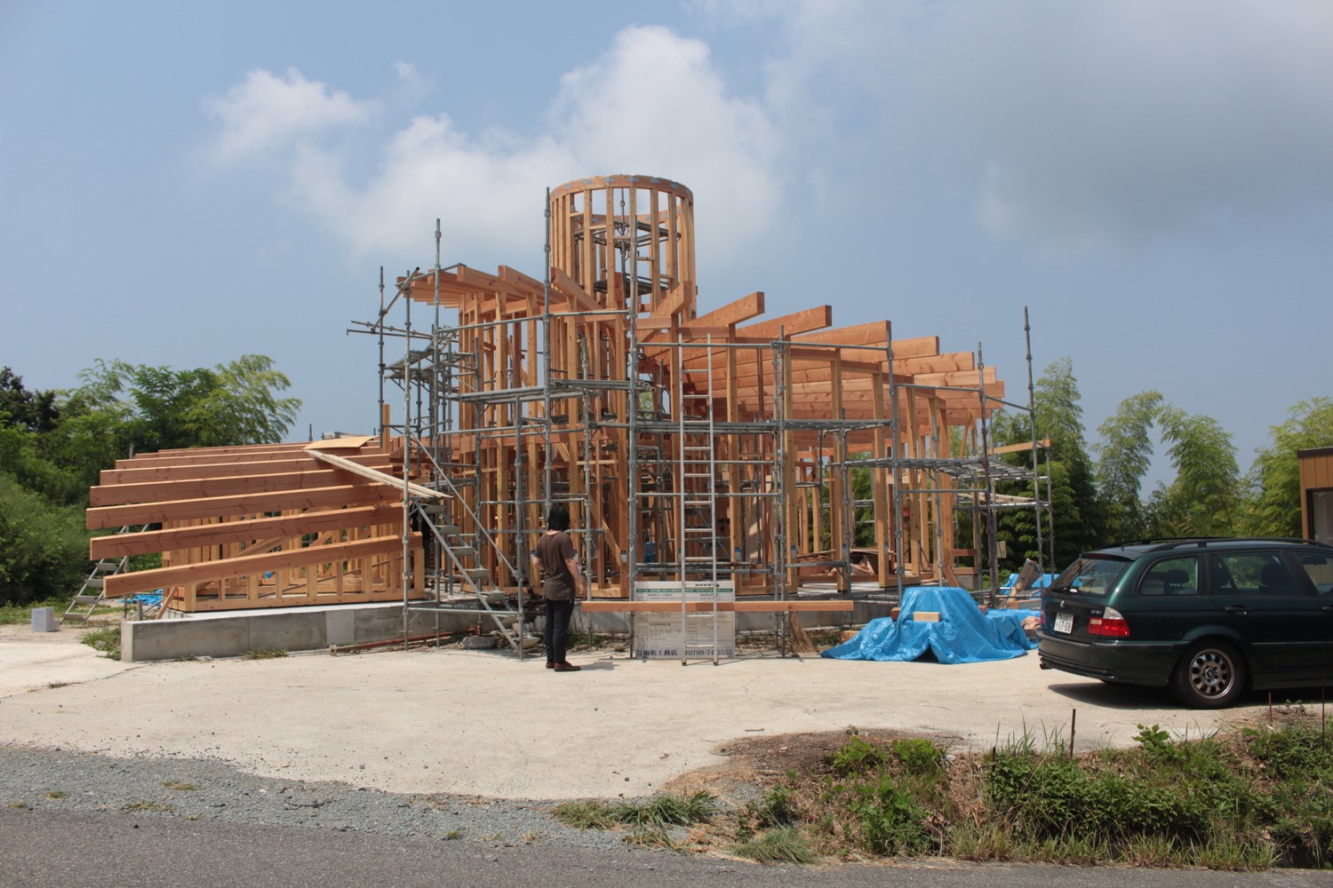 淡路岛螺旋住宅-15