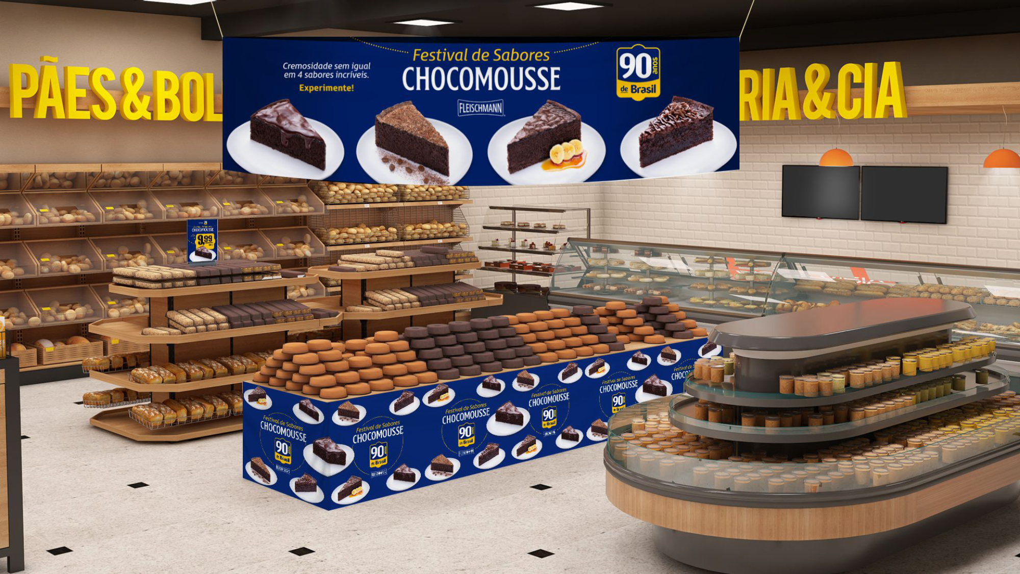 Supermarket Bakery Mockup/ Padaria de Supermercado-1