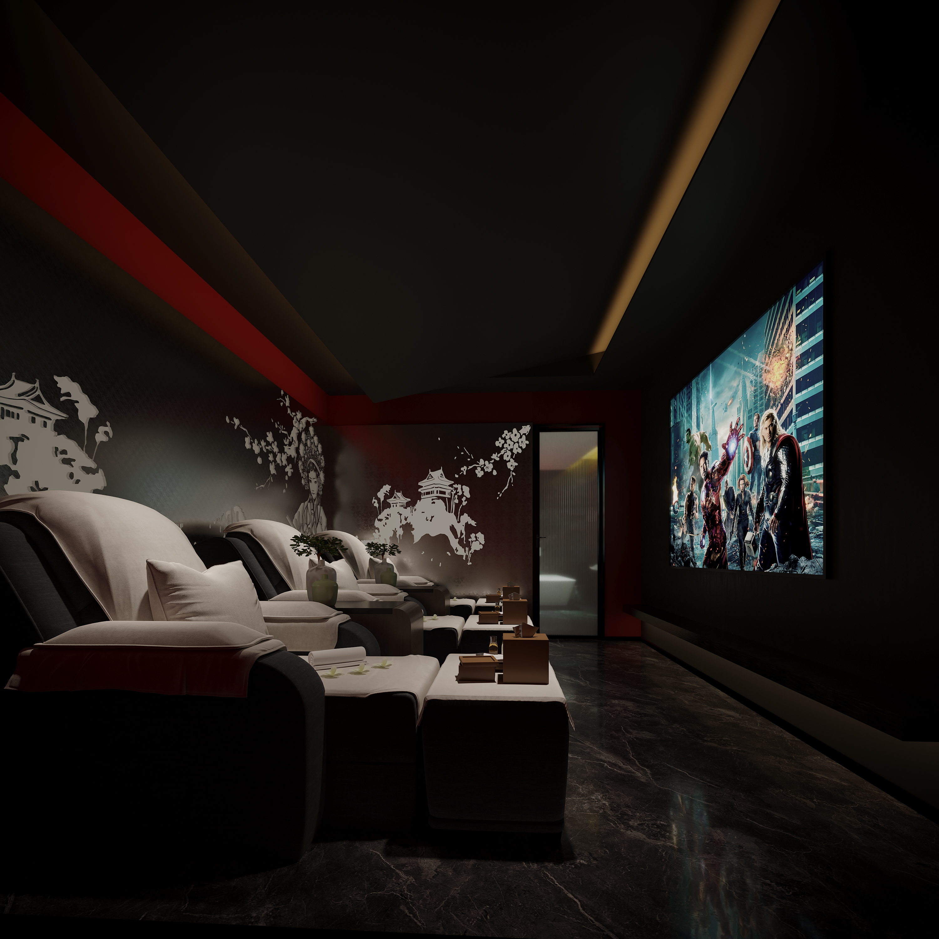 足浴会所设计-13