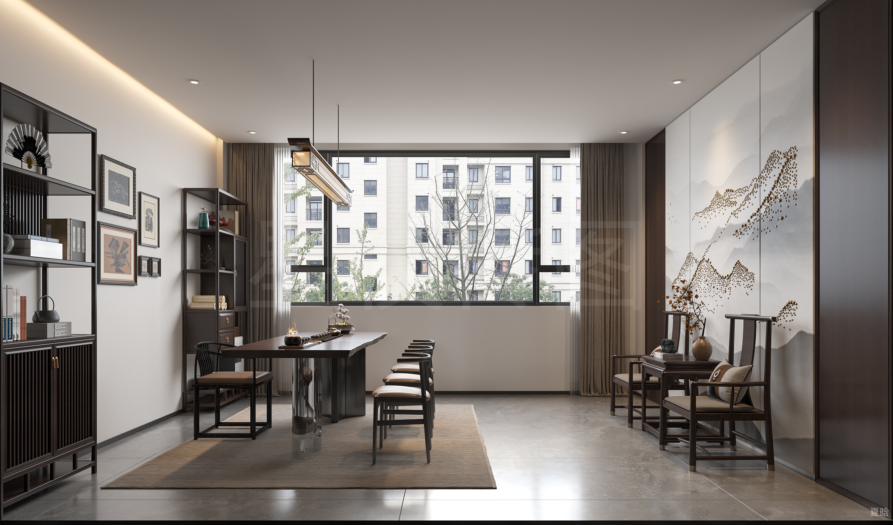 现代中式风|精准还原，将山水禅意揉进生活日常-4