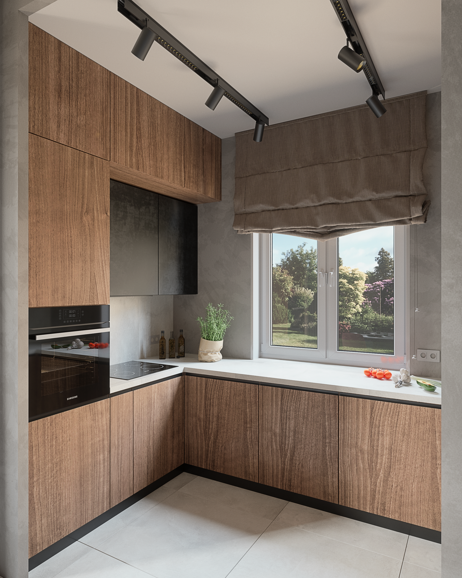 Living room in a detached house-6