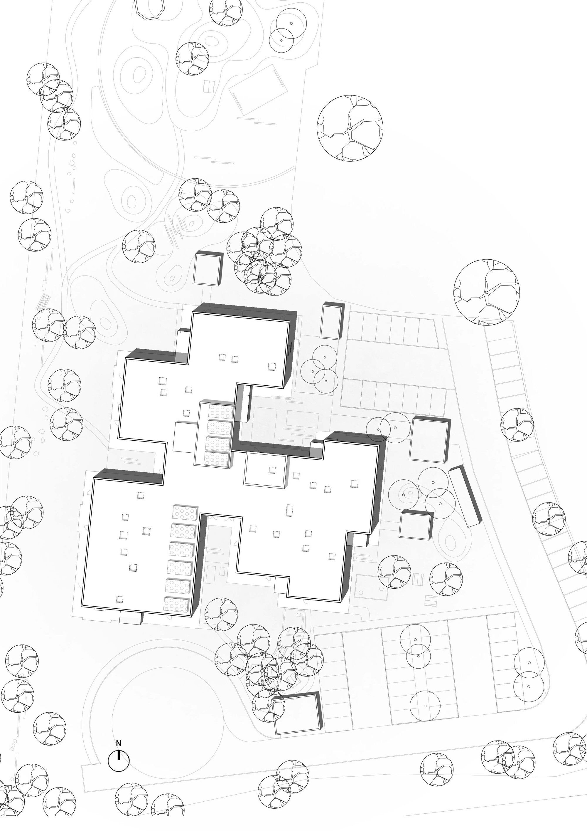 孩子们的森林乐园丨丹麦丨丹麦 GinnerupArkitekter 建筑事务所-2