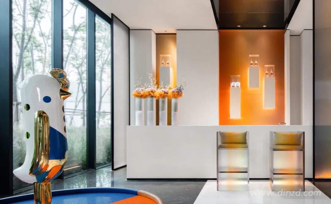 重庆衿湖翠林售楼部 | 无界星辰，艺术与生活的和谐共生-16