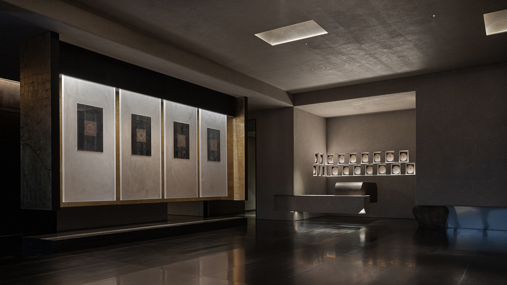 朴居茶空间丨中国杭州丨拾一空间设计-98