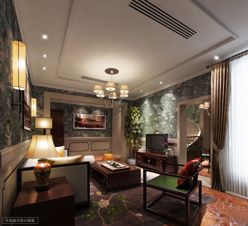 徐梁  浙江万达别墅方案  从法式跳跃到中式-11