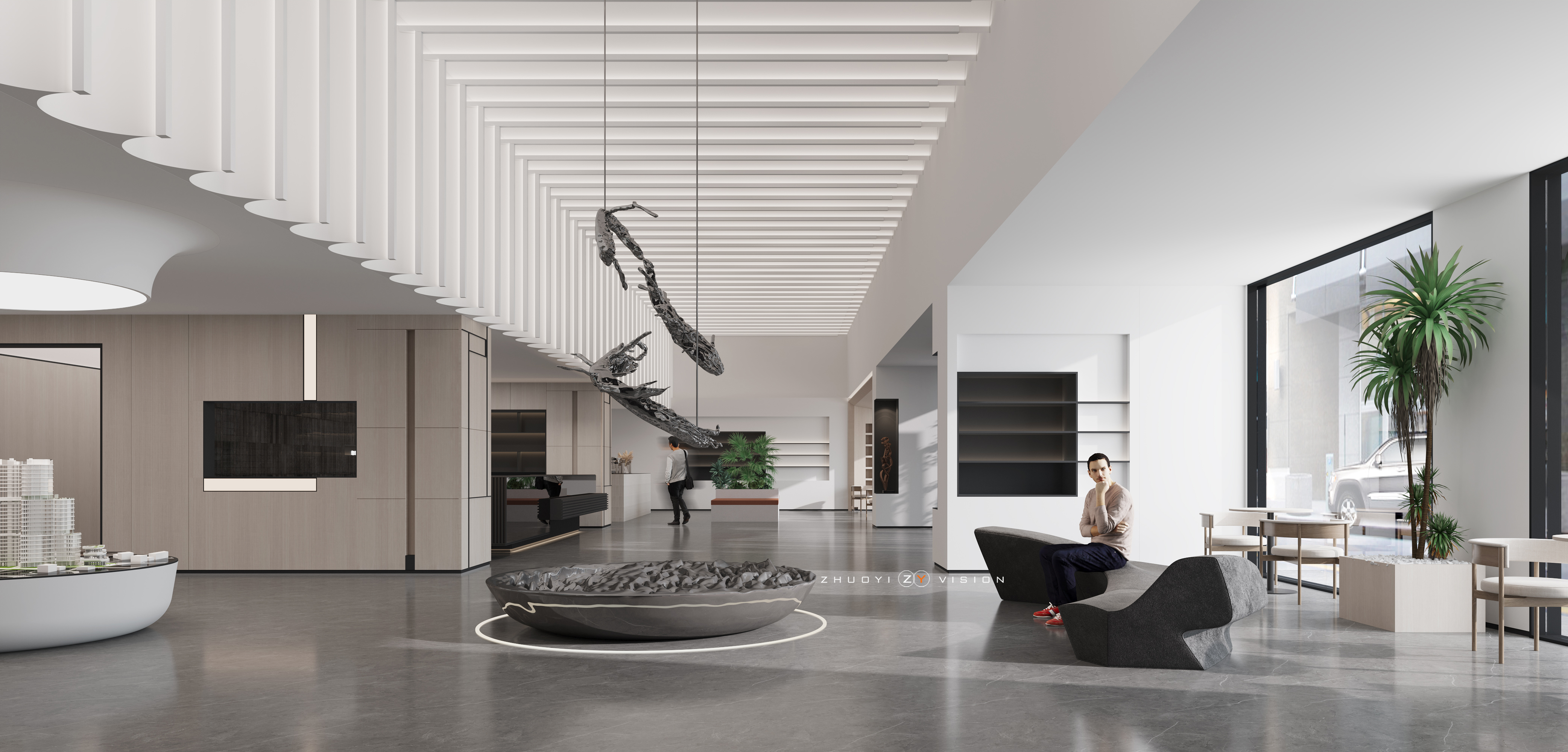 大同绿地缤纷大堂表现-5