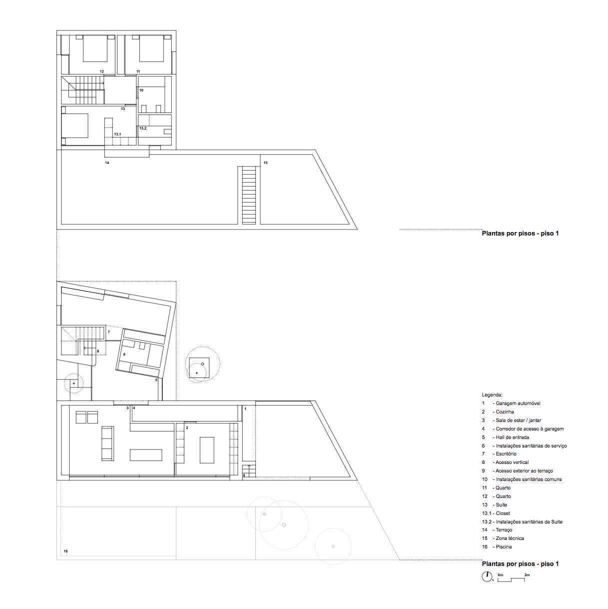融入地形的葡萄牙私人住宅-107