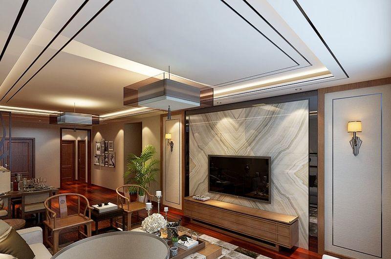 哈尔滨实创装饰打造哈西万达125平典雅新中式两居室-13