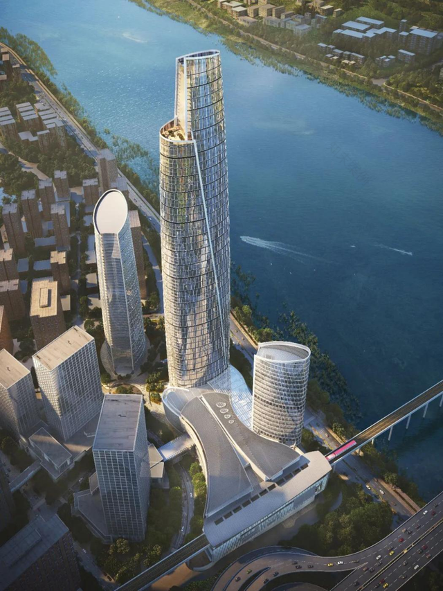 重庆陆海国际中心丨中国重庆丨美国KPF建筑师事务所-40