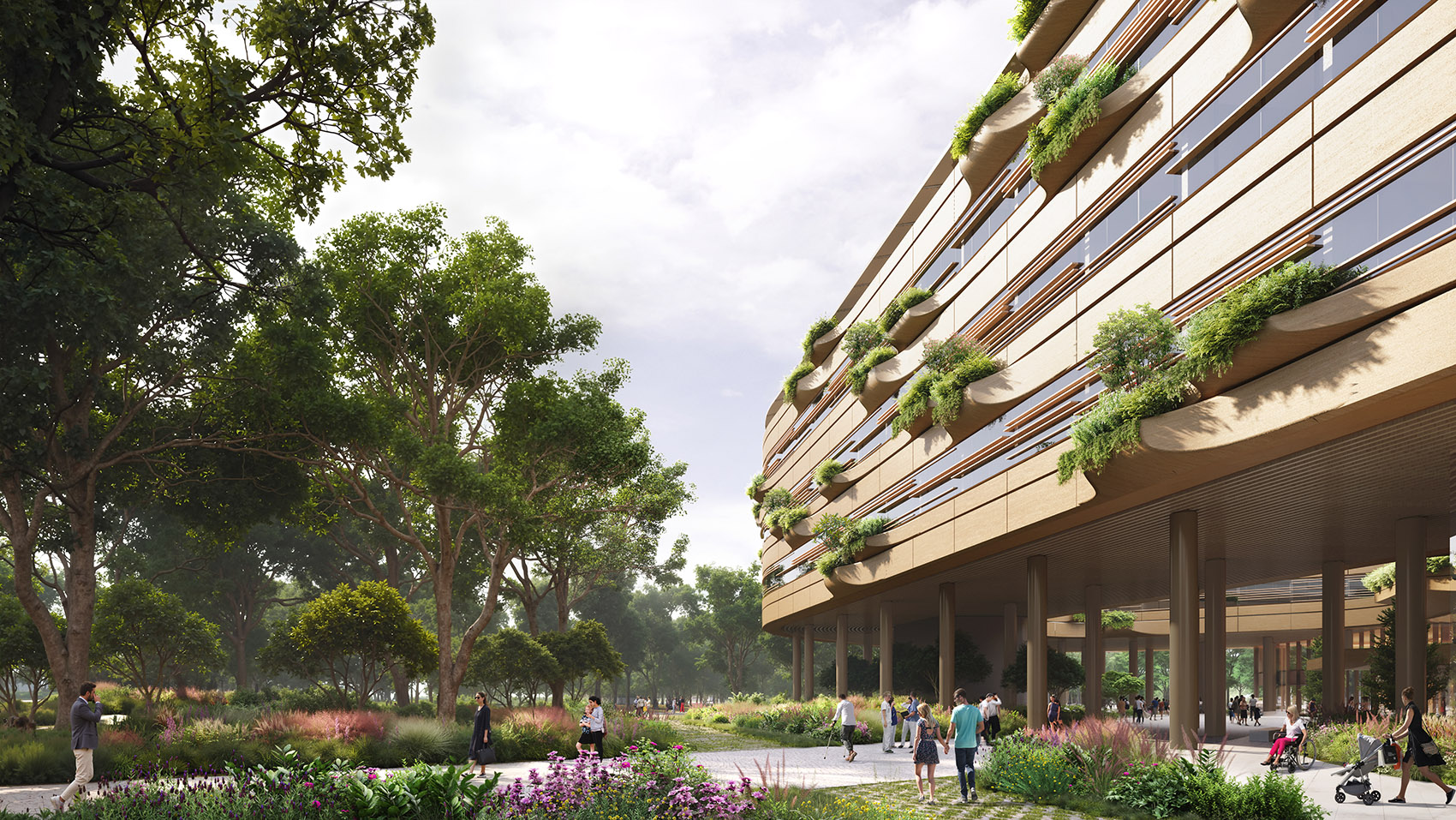 马尔彭萨医院国际设计项目丨意大利米兰丨Zaha Hadid Architects联合多方-12