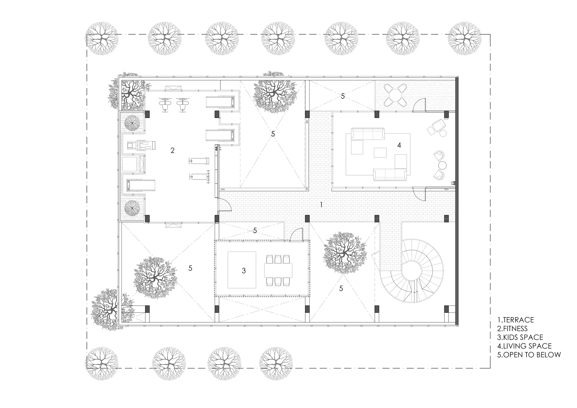 AP Grand Pleno Phahol Ransit Club House  / ForX Design Studio-15