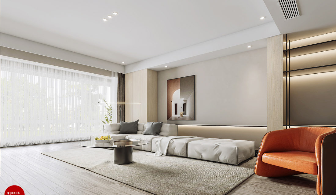 都市简约风住宅设计-4