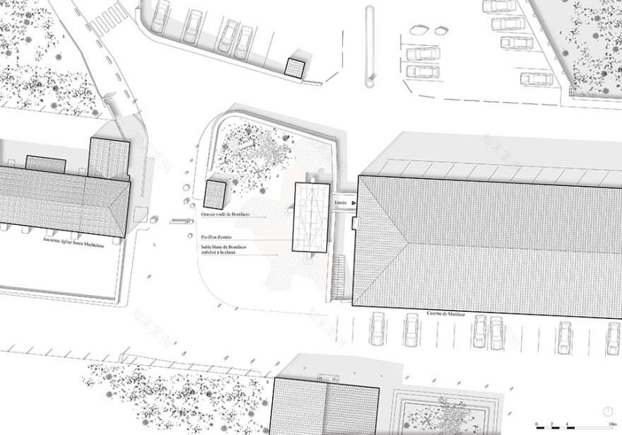 Bonifacio蒙洛军营入口前广场改造项目丨法国丨Orma Architettura-42