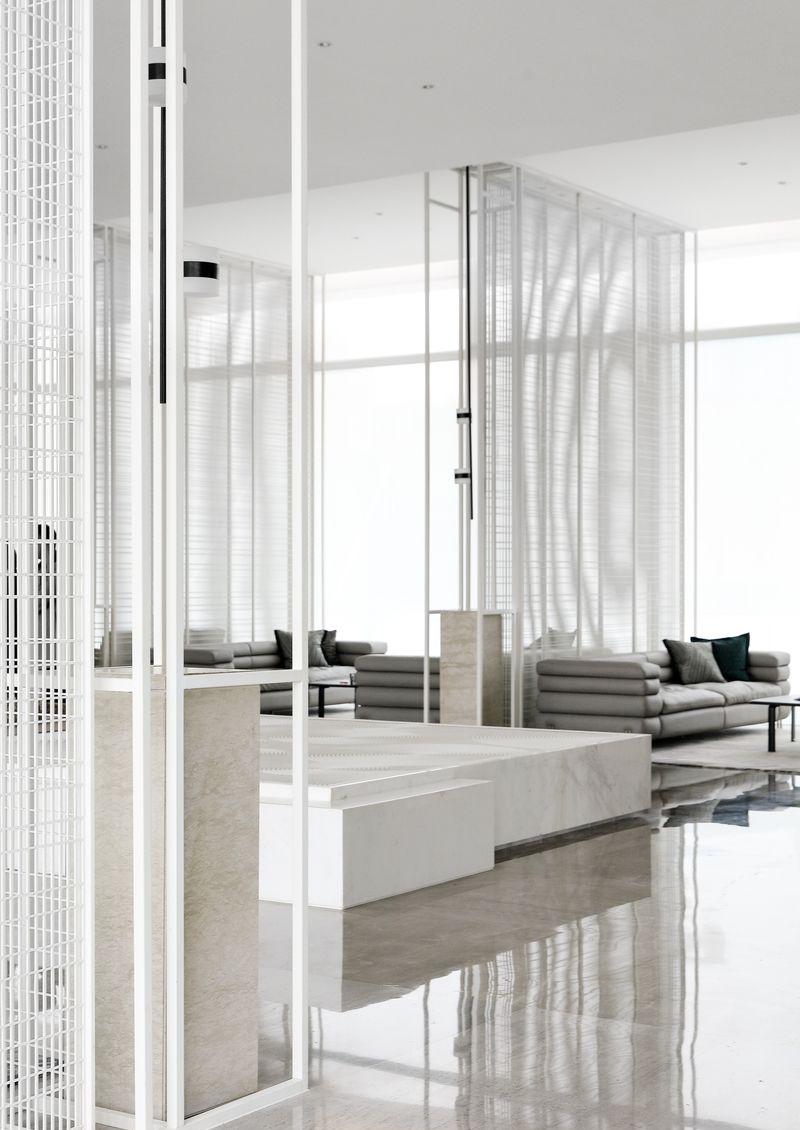 南昌华侨城万科纯水岸售楼处，极简禅意融入自然之美-37