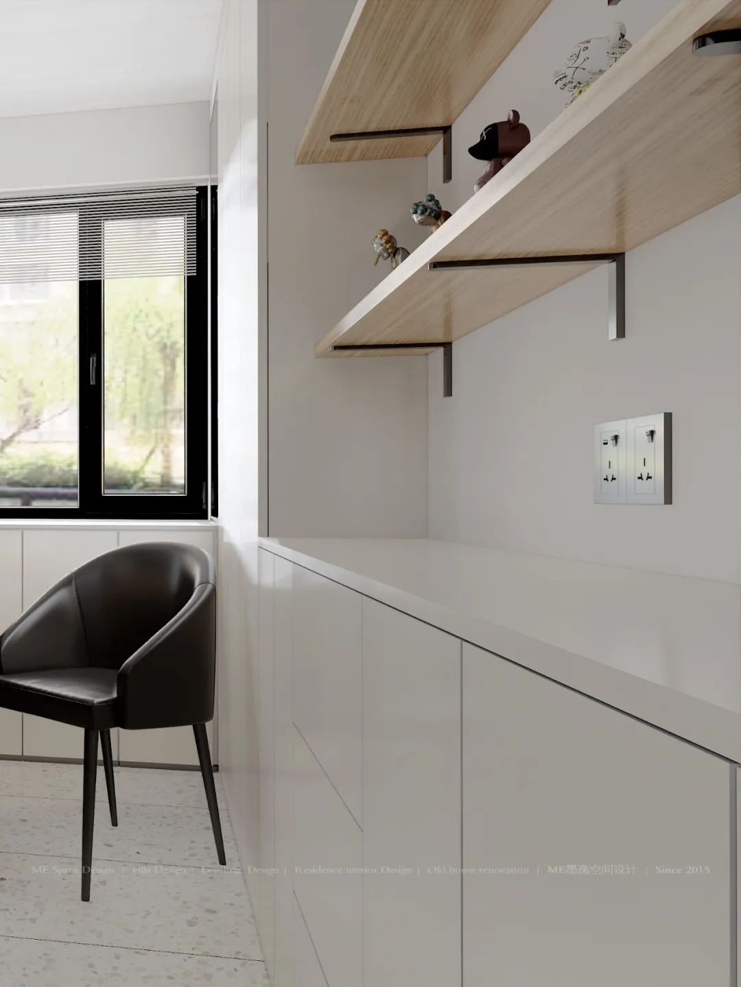 济南旧房纯白改造丨中国济南丨ME 空间设计-25