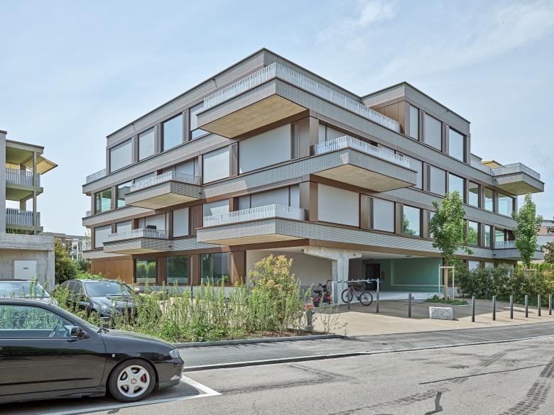 Züst Gübeli Gambetti丨Nachverdichtung Siedlung «Im Grund»丨瑞士-12