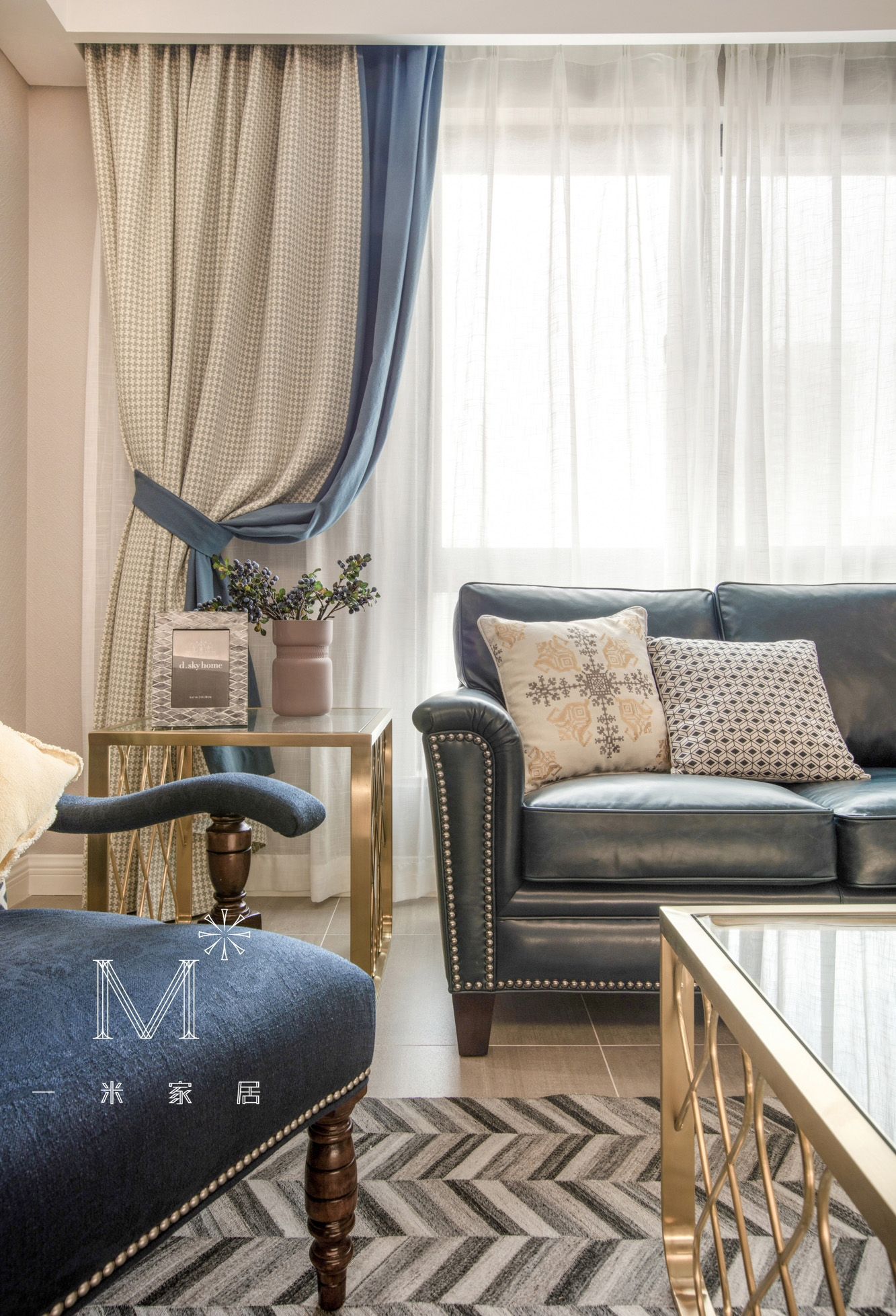 【一米家居】 ◣Luna&Dindin◥ 110㎡美式-17