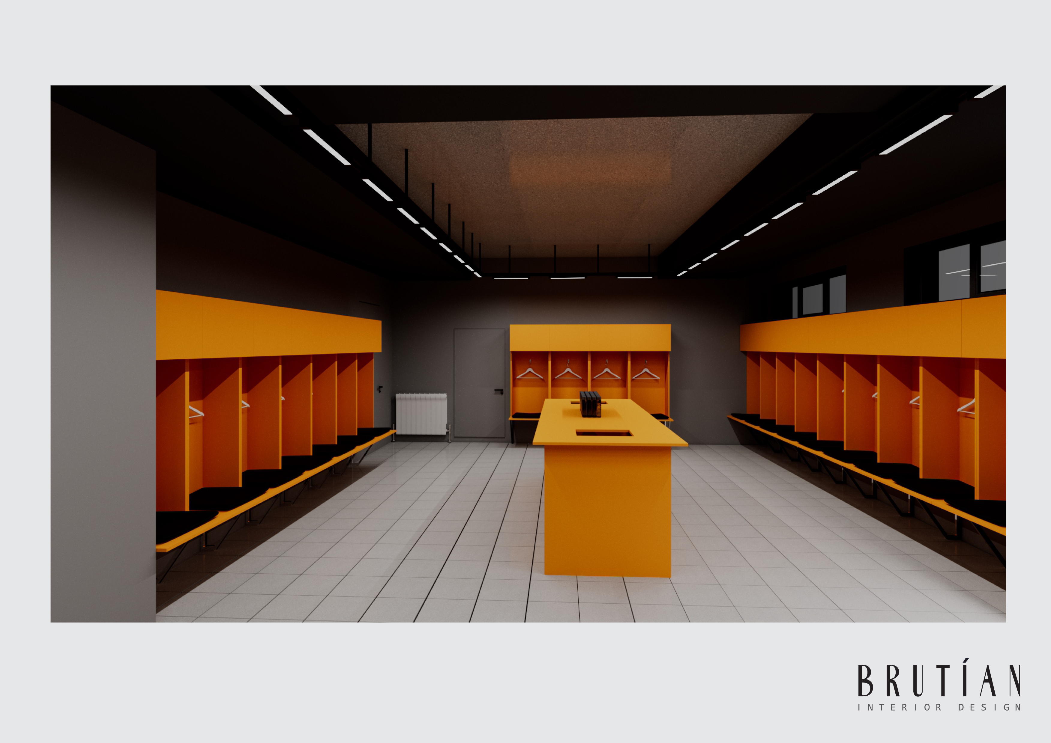 URARTU Football Club dressing room interior-8