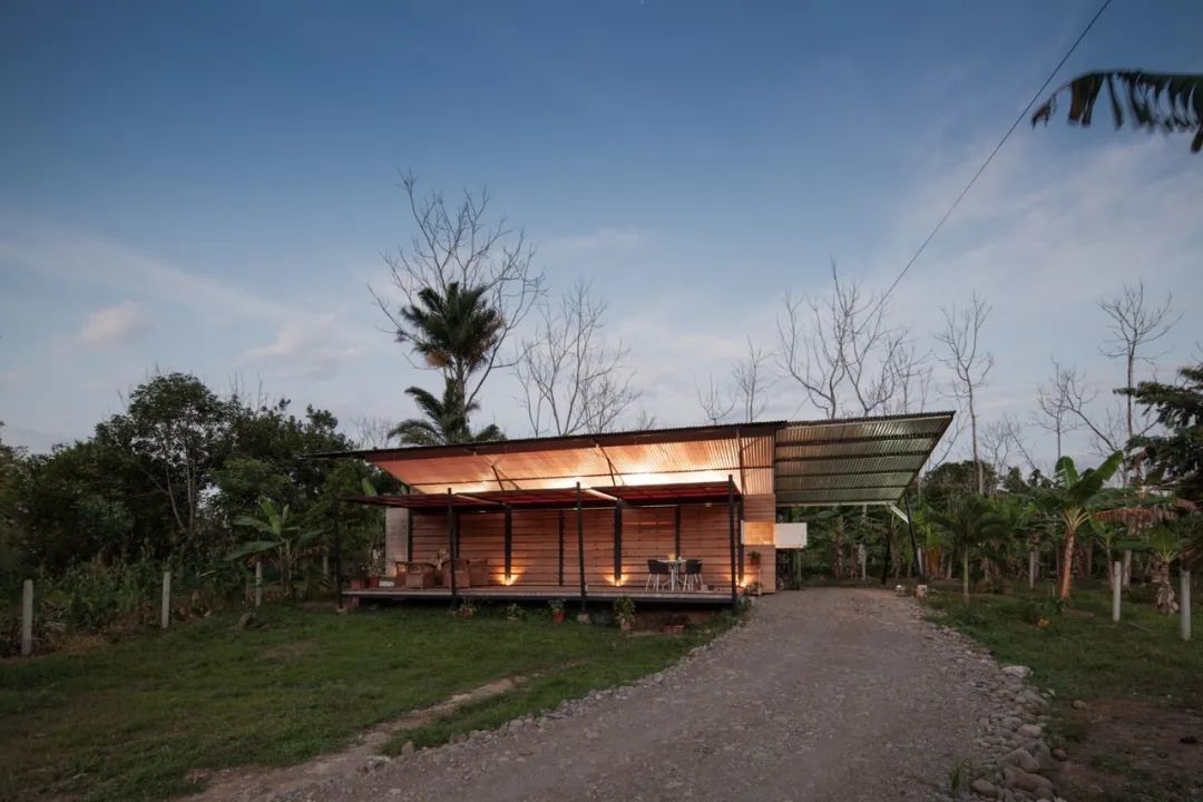 乡间农场 90 平米临建钢构住宅-23