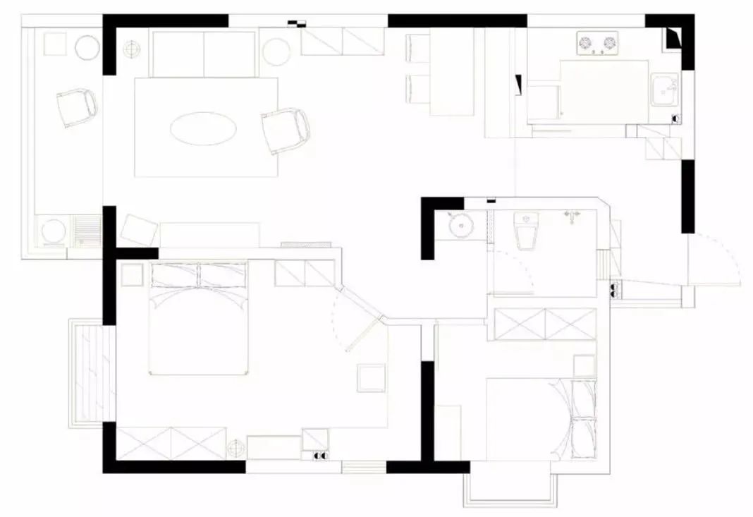 宜家风二居室-1
