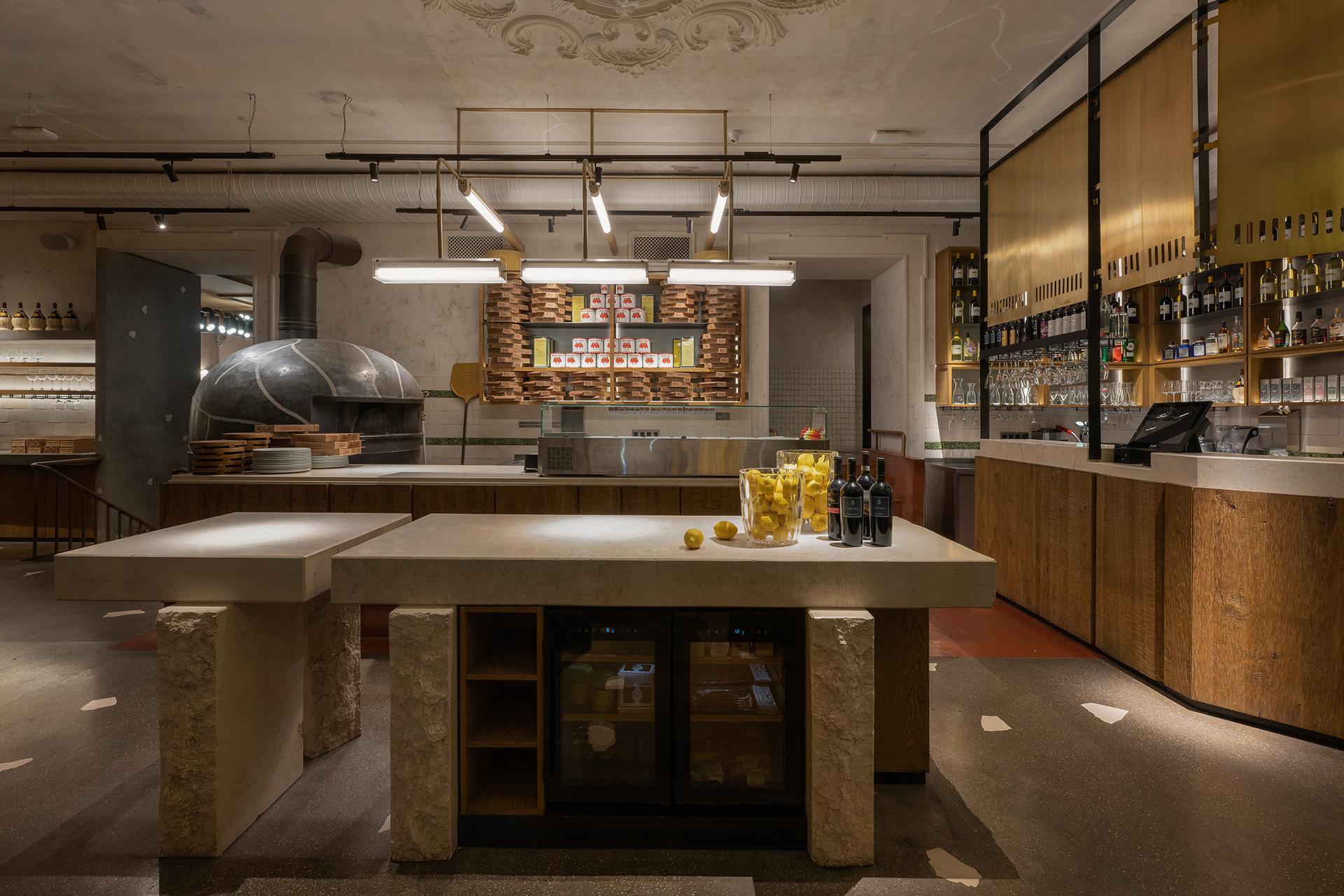 MAMA ROMA 餐厅室内设计丨俄罗斯圣彼得堡丨Anna Filippova,Polina Masiianskaia-57