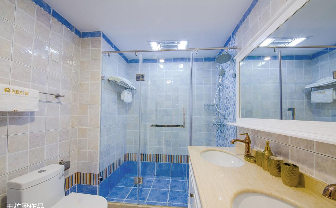 巨华紫光园法式风格样板间-22