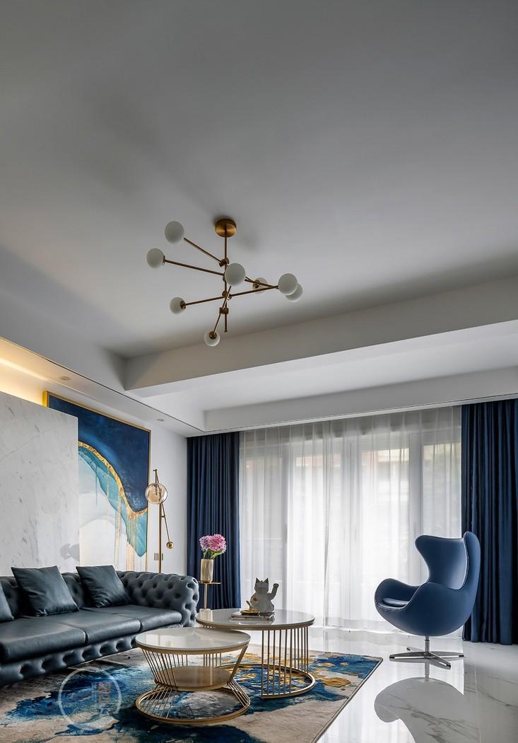 蓝与白 · 轻奢风格的海洋气息-19