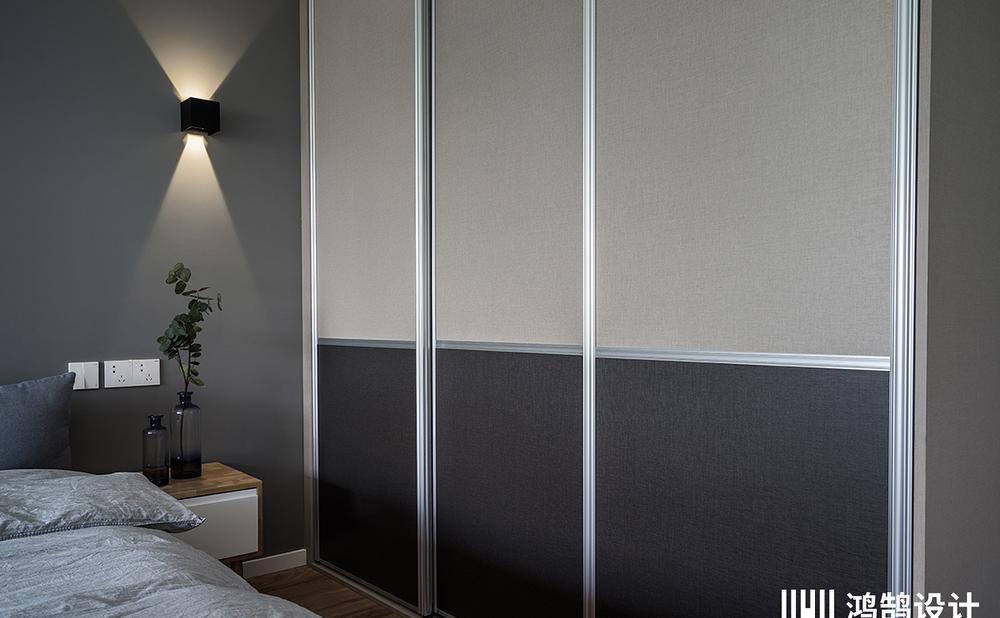 高级暖灰++ 灰咖色的空间魔法 | 客餐厅、书房、次卧、主卧全解析-33
