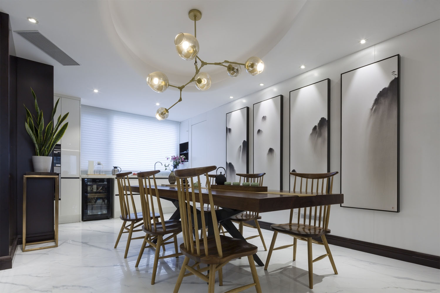 山东尚成设计实景照片--《墨韵雅清》-34