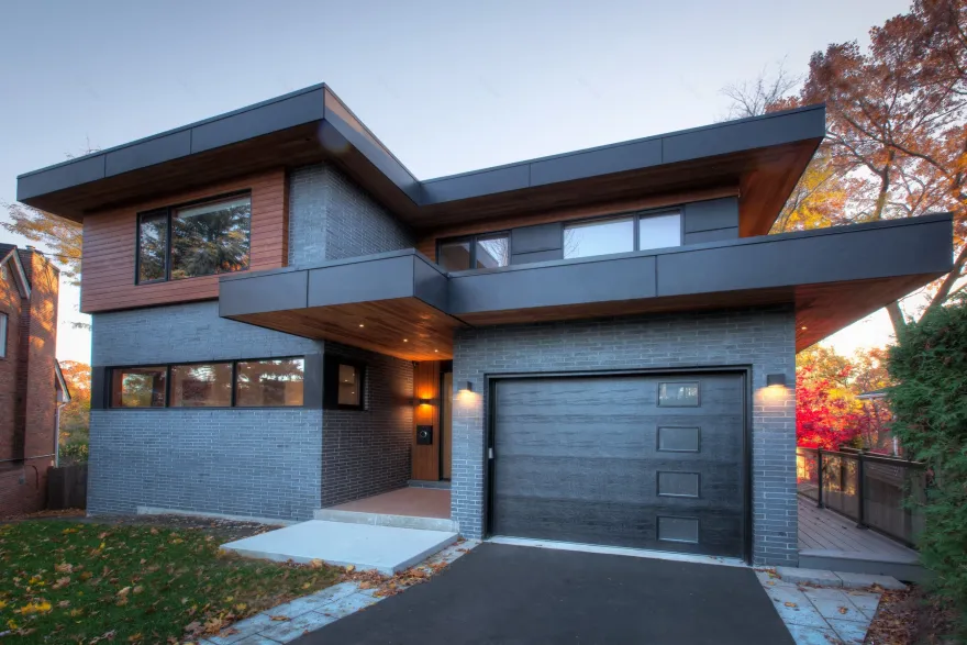 加拿大多伦多 Mimico Creek House 的室内设计亮点-8