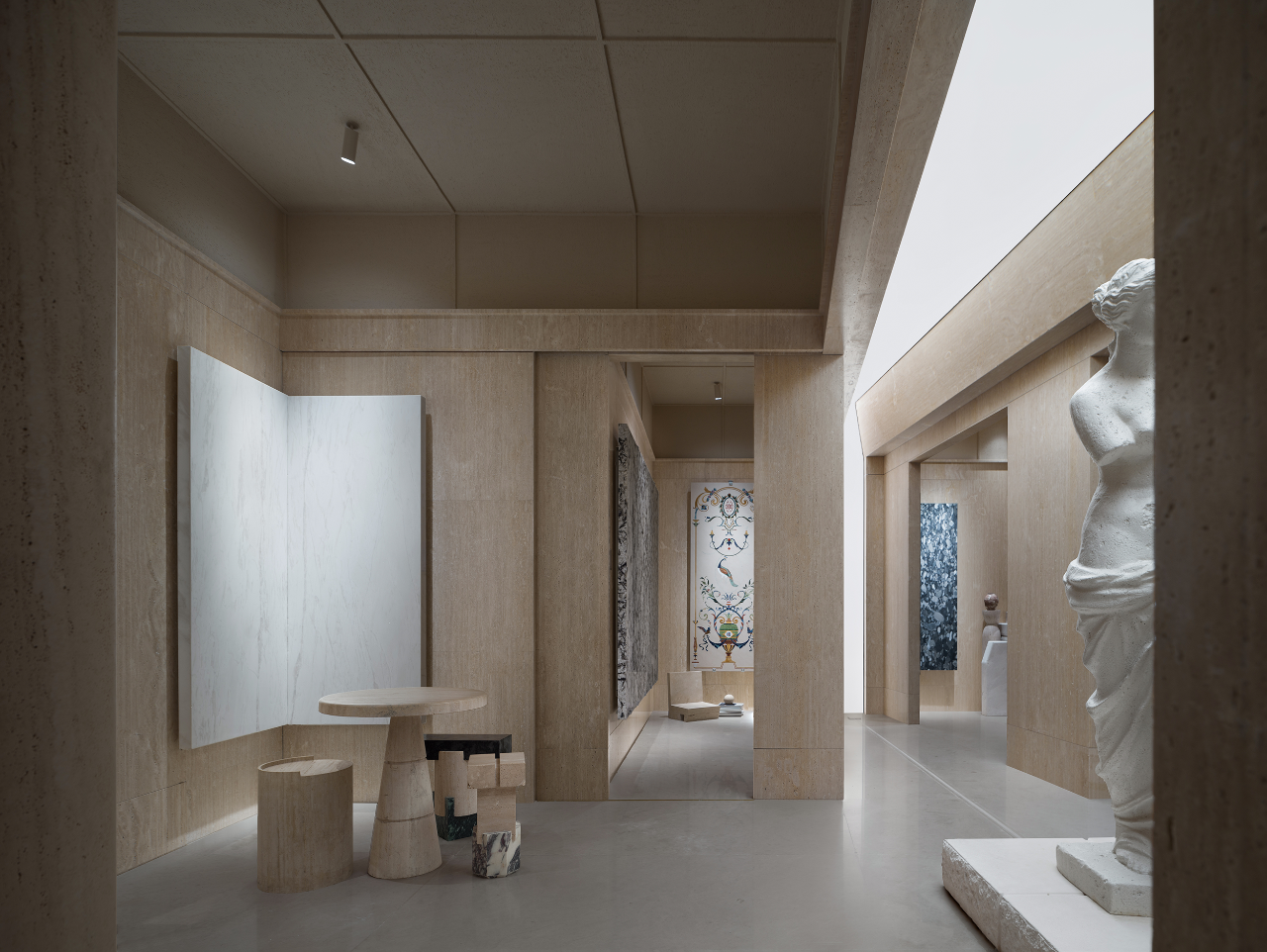 美石美客大理石展厅丨津设计CITÉ-28