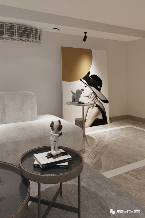 200㎡五口之家,现代简约轻奢生活-45