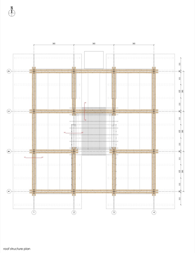 竹构低碳节能住宅-76
