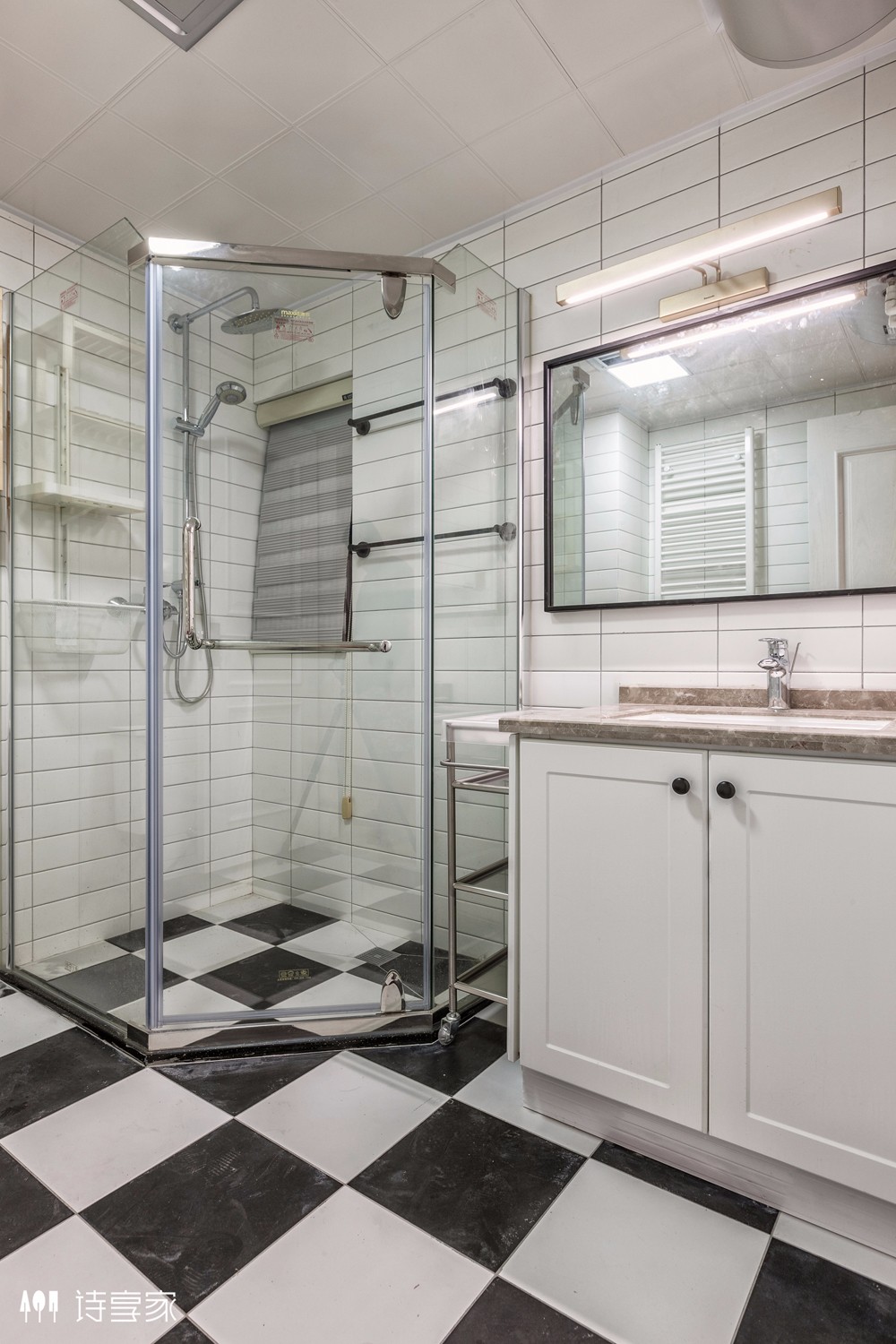 150㎡万科城市花园现代轻美式住宅  诗享家设计-23