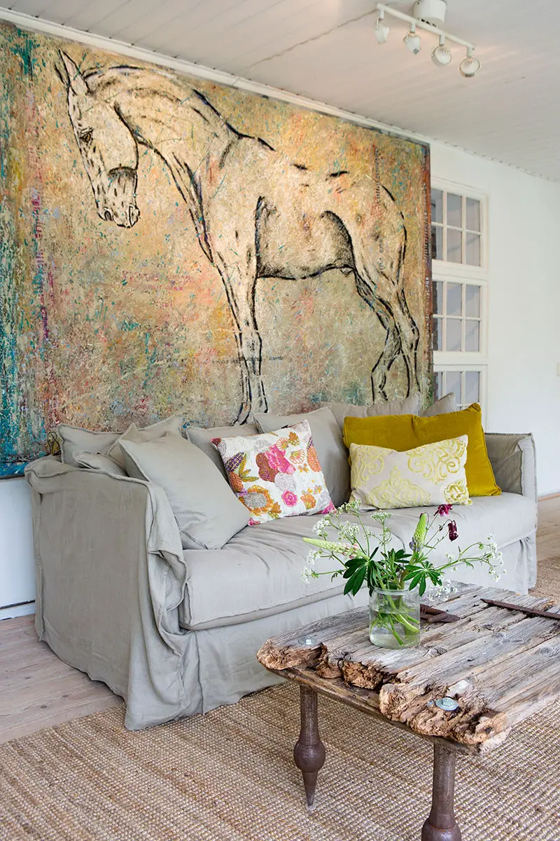 瑞典艺术家的温馨农场之家-3