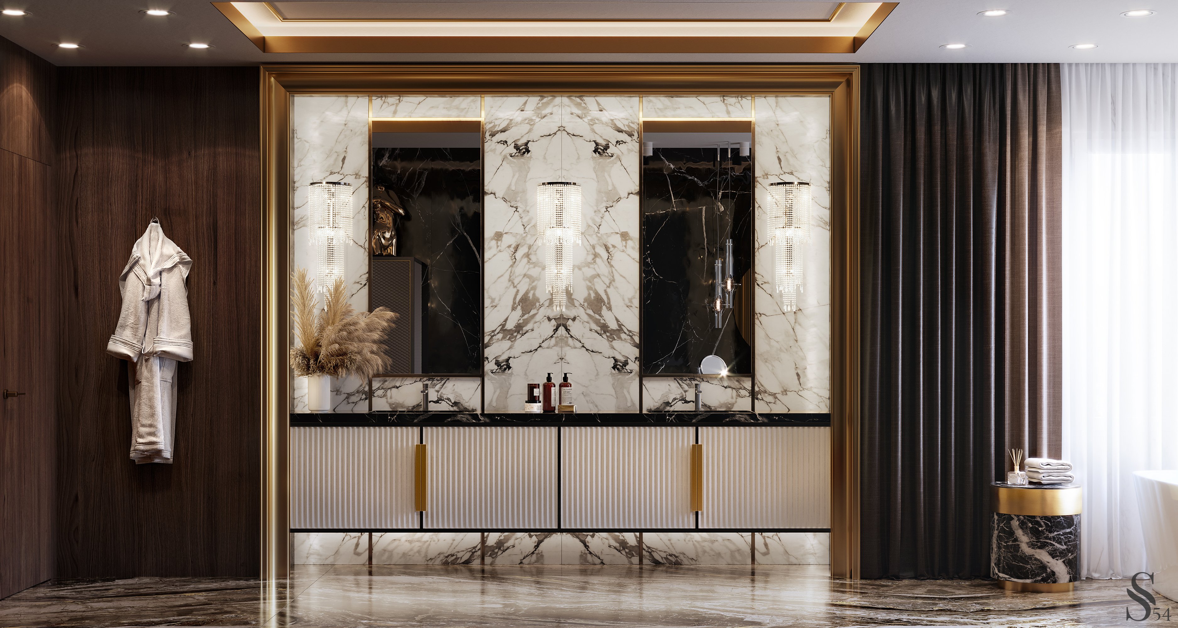 Загородный дом в США Studia-54-9