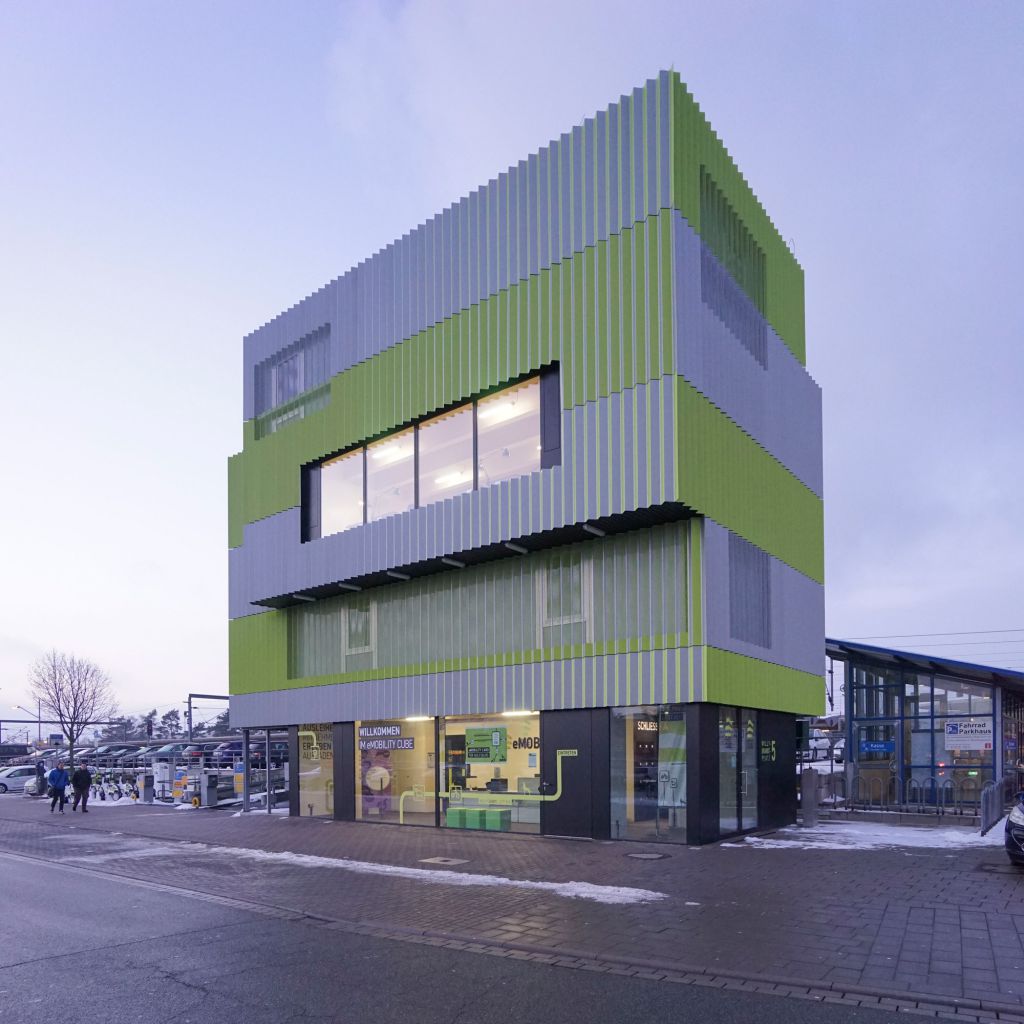 移动出行魔方（在特定语境中，eMobility常指电子移动出行领域相关概念，Cube本义为立方体、魔方等，这里结合语境翻译为移动出行魔方） 丨德国丨Modulorbeat | Architekten Münster-10