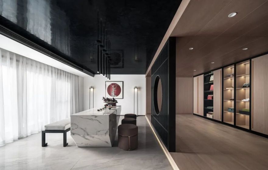 现代中式的幸福之家丨尚层装饰-56