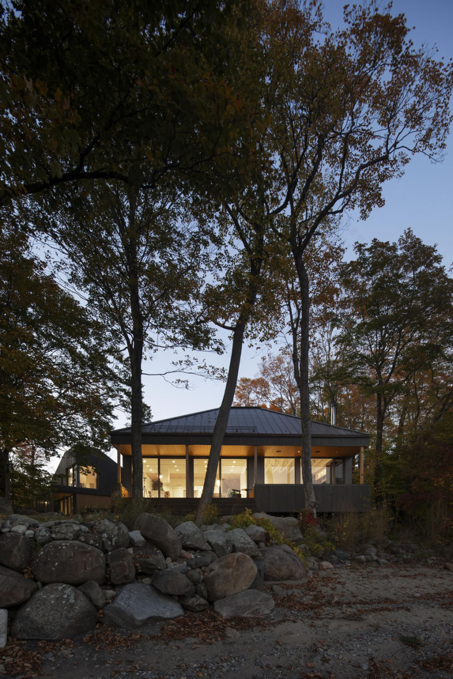 魁北克L'Échouage别墅丨加拿大魁北克丨Bourgeois,Lechasseur architees-28